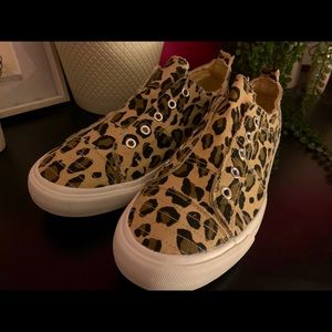 NEW Cheetah Print Corkys Sneakers